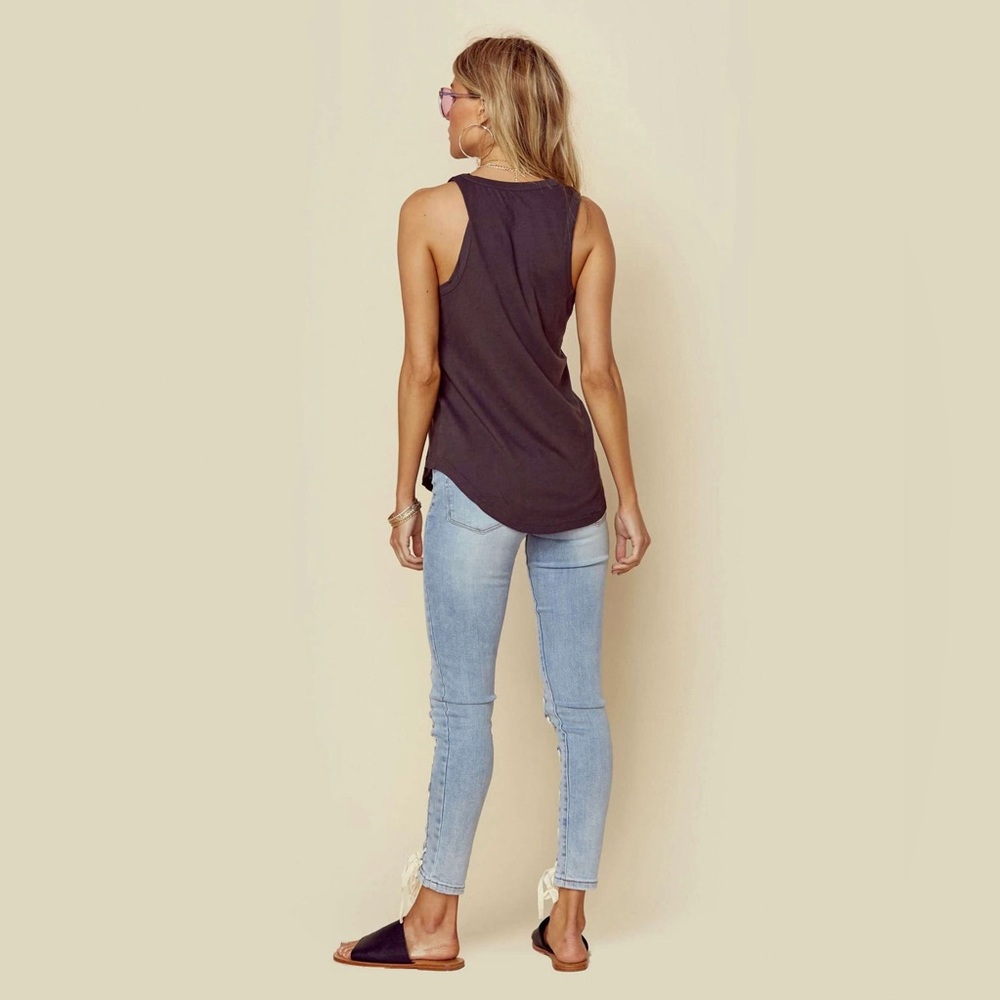 Chaser Pink Floyd 1973 US Tour Graphic Gray Tank Top | Size S - Picture 4 of 10